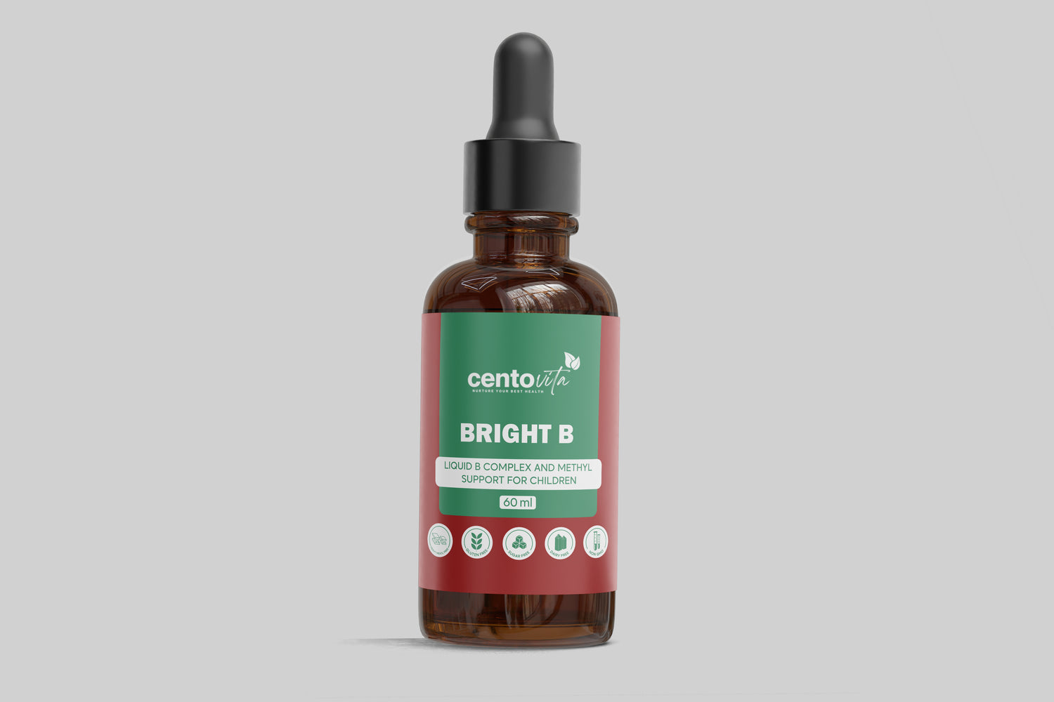 Bright B: Liquid B Complex and Methyl Support for Children